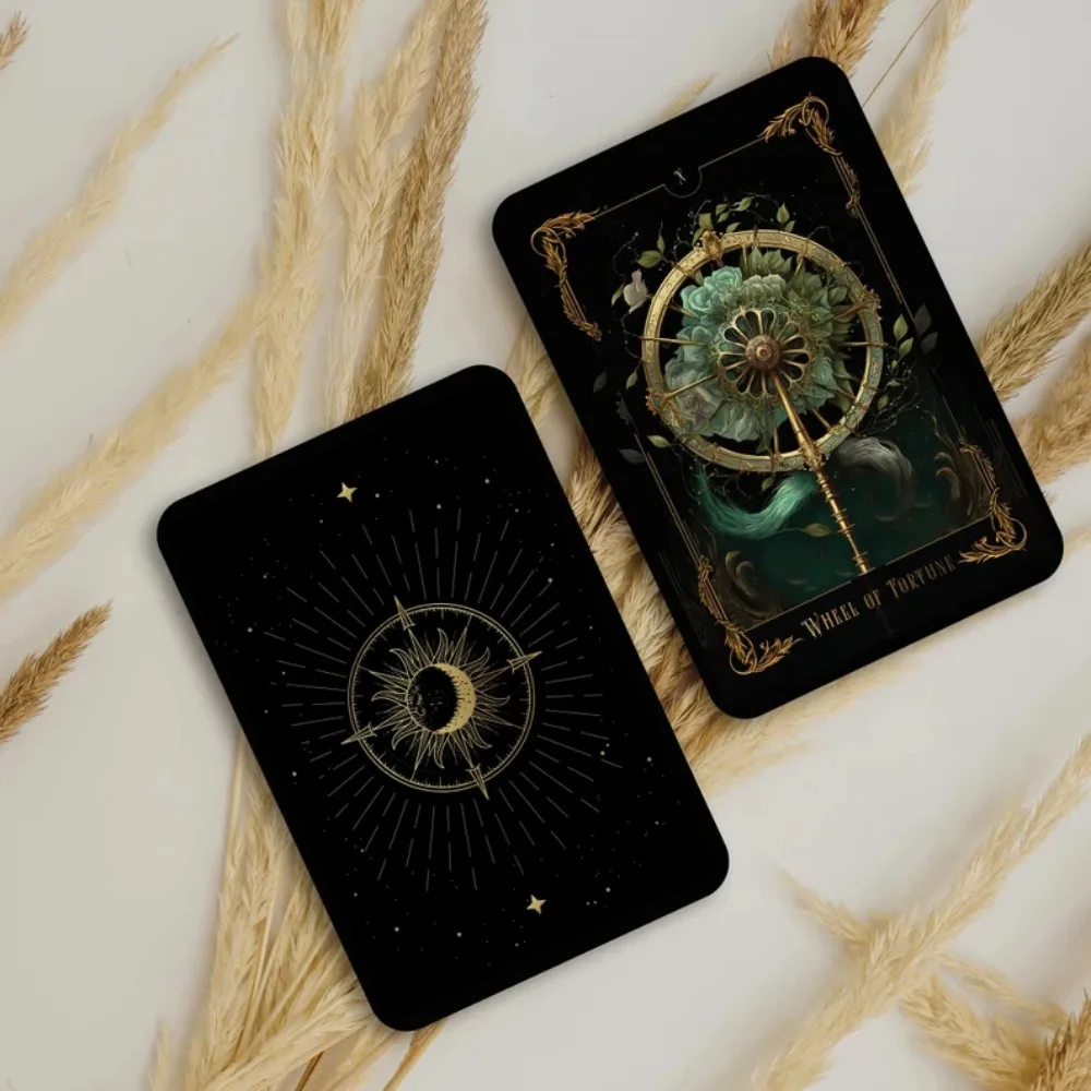 10.3*6 Cm Tarot Card Deck Artificial Intelligence Tarot Moon Compass Tarot 78 Tarot Cards Based on Ride Waite