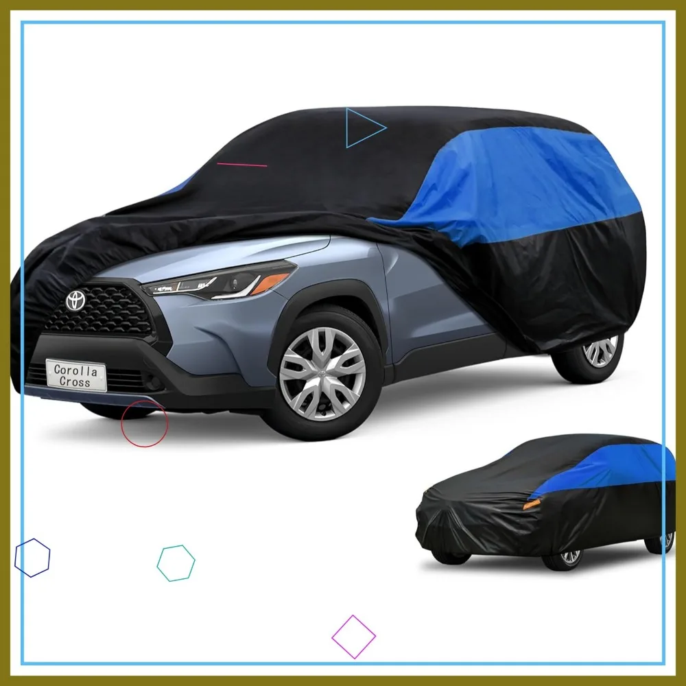 

Custom Fit Car Cover Waterproof All Weather Lightweight Full Exterior Protection for Automobiles Outdoor
