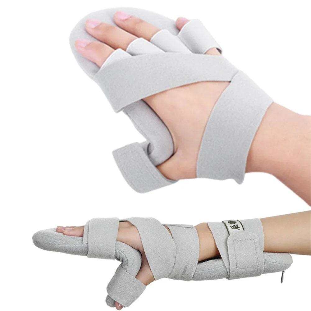 

Finger Night Hand Splint Support Orthopedic Wrist Rest Stroke Hand Night Immobilizer for Stroke Recovery Arthritis Tendinitis