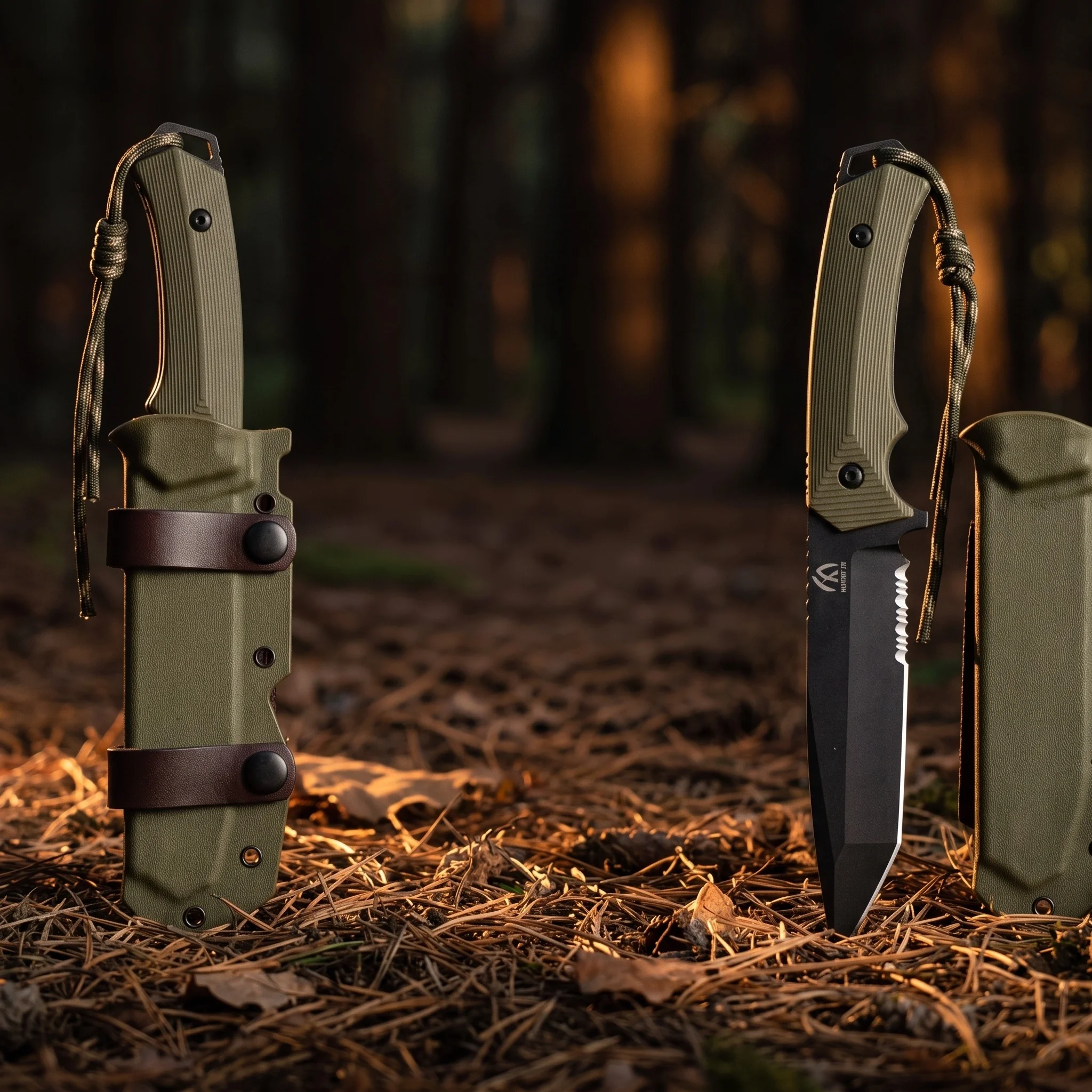 High quality outdoor knife, multifunctional tool for outdoor integrated keel, camping knife