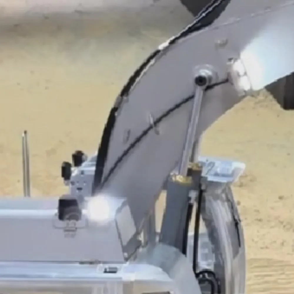 

MD 926 RC Экскаватор Грузовик Tracks ST8 Радиоуправляемая строительная машина с лезвием одозатора 4-канальный клапан Свет Звук Батарея Модель игрушки