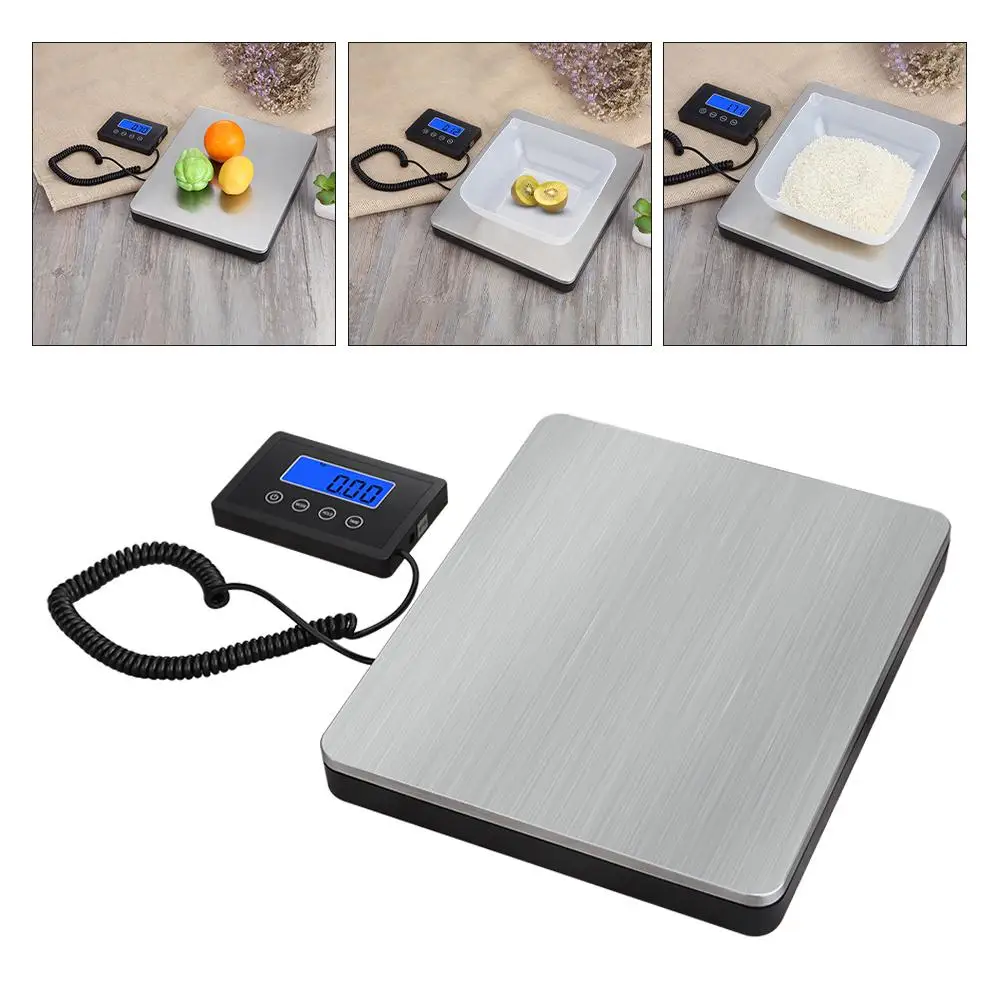 Easy Tare Function Scale Auto Shut Off Heavy Duty Scale 12*8*1.5cm Digital Postal Scale Multiple Weighing Units
