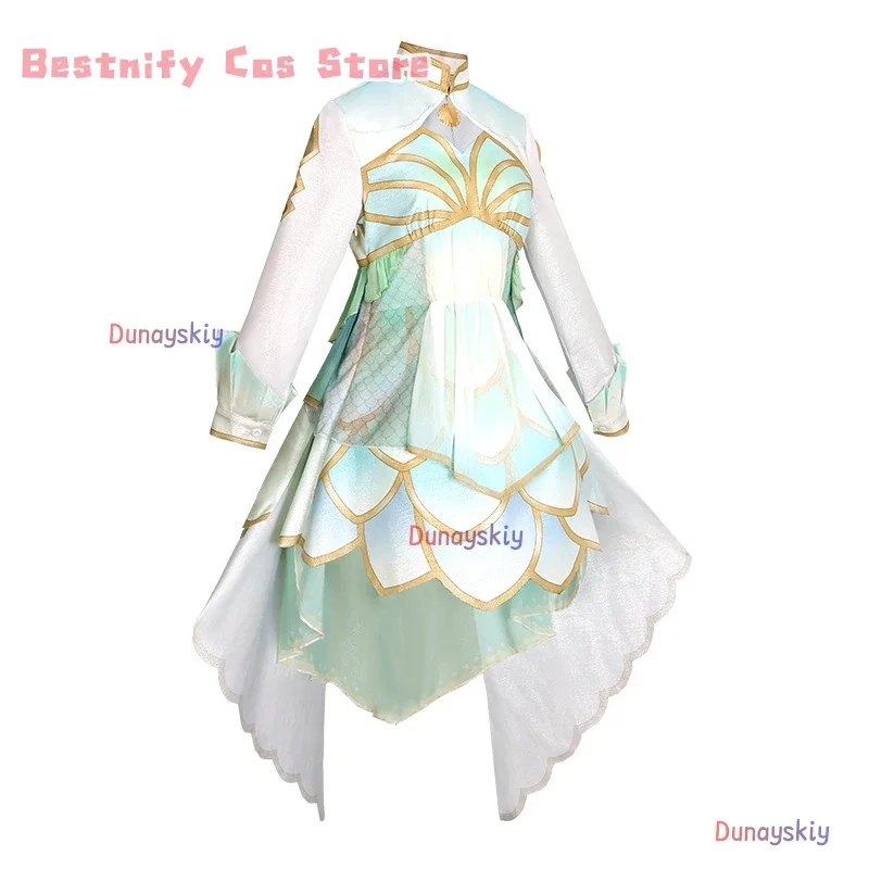 Косплей Кусанаги Нене Косплей Проект Sekai S2 Костюм Русалка Принцесса Лолита Женские платья Аниме Ролевые наряды Парик Pro