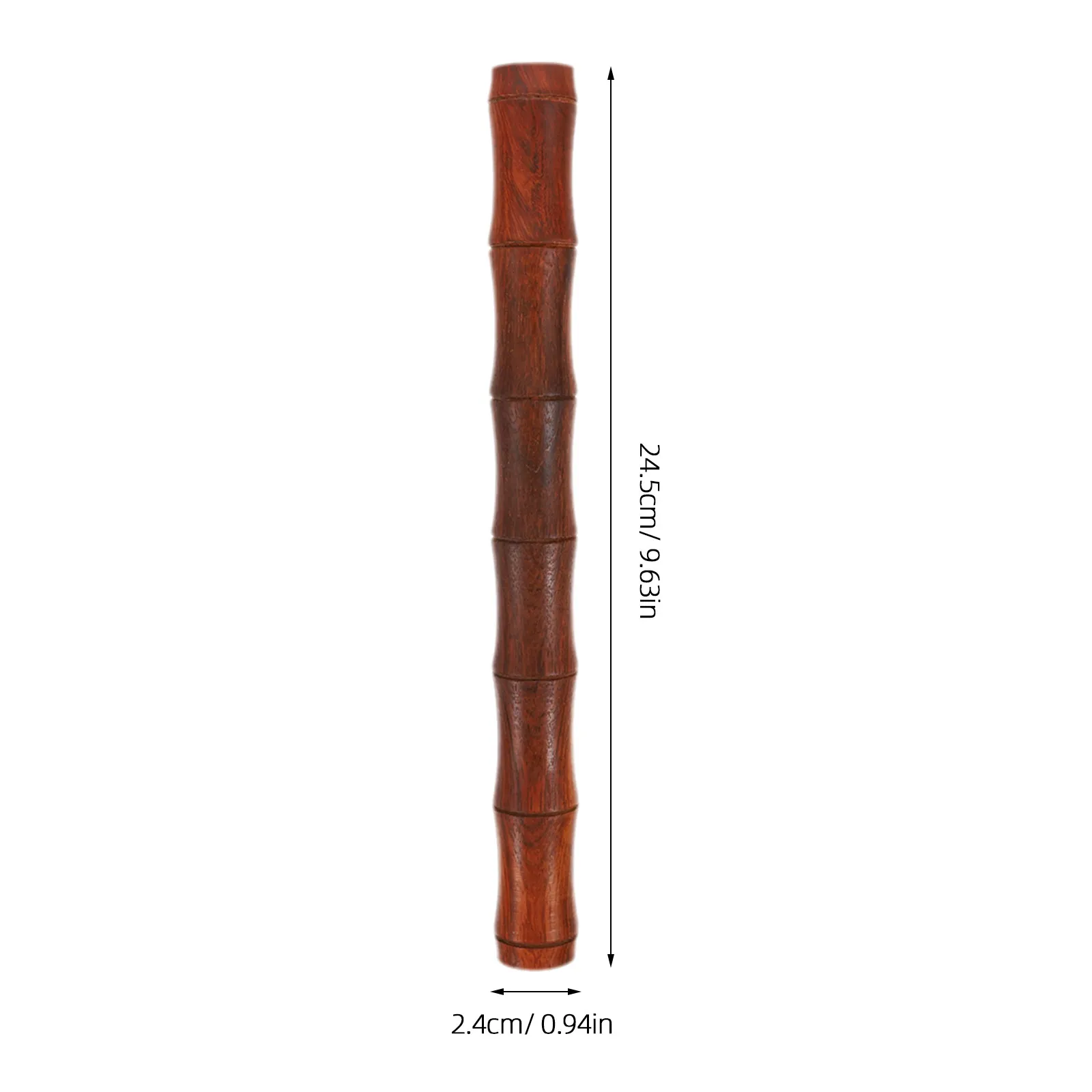 2Pcs Wood Incense Stick Holder Bamboo Shape Incense Tube Portable Organizer Storage Container for Yoga Meditation Spa Room