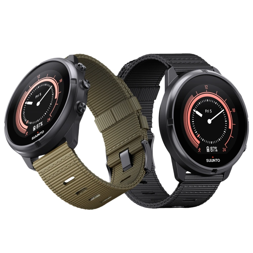 Weiches Nylonarmband, 24 mm Schlaufenarmband für SUUNTO7/9/9Baro/Spartan Sport/Handgelenk Hr Uhrenarmband, Ersatz-Sportarmband