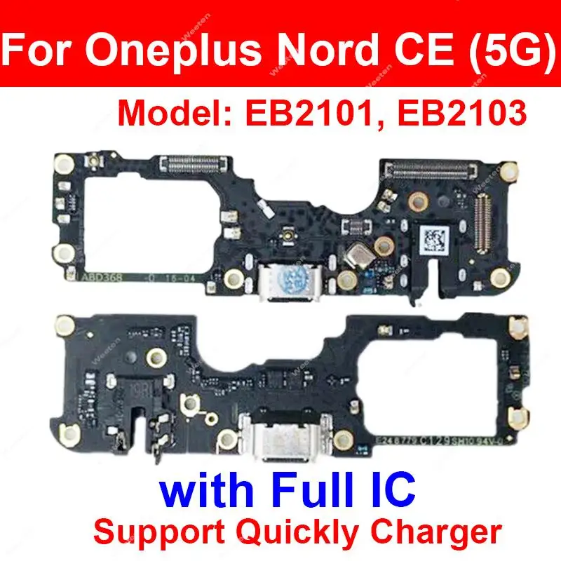 USB Charger Port Board For Oneplus 1+ Nord CE CE2 CE3 Lite N10 N100 N200 N300 5G Charging Jack Dock Board Flex Cable Connector