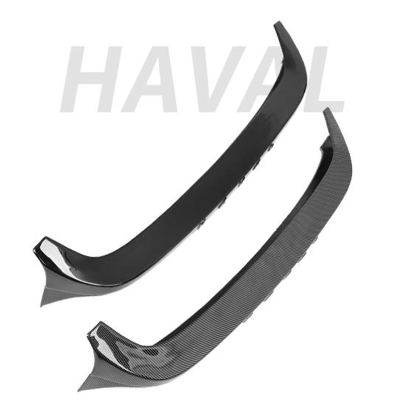 Haval Dargo 2021 22 23 용 자동차 스포일러, 후면 지붕 트렁크 뚜껑 날개, ABS 플라스틱 광택 블랙 카본 인쇄 외부 액세서리