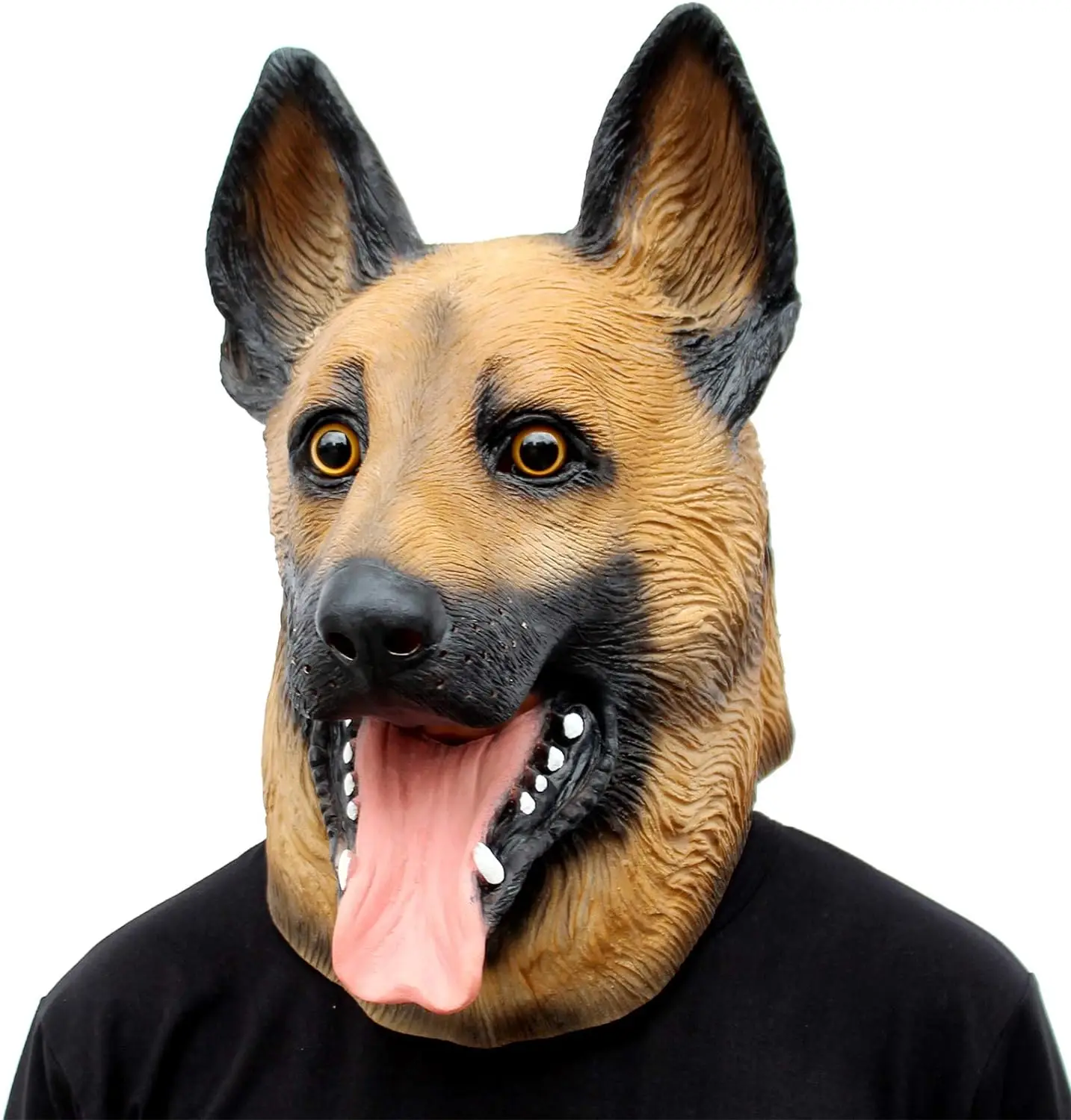 

Dog Head Mask Dog Clothing Latex Animal Mask Halloween Party Carnival Costume Props House Party Mask Cosplay