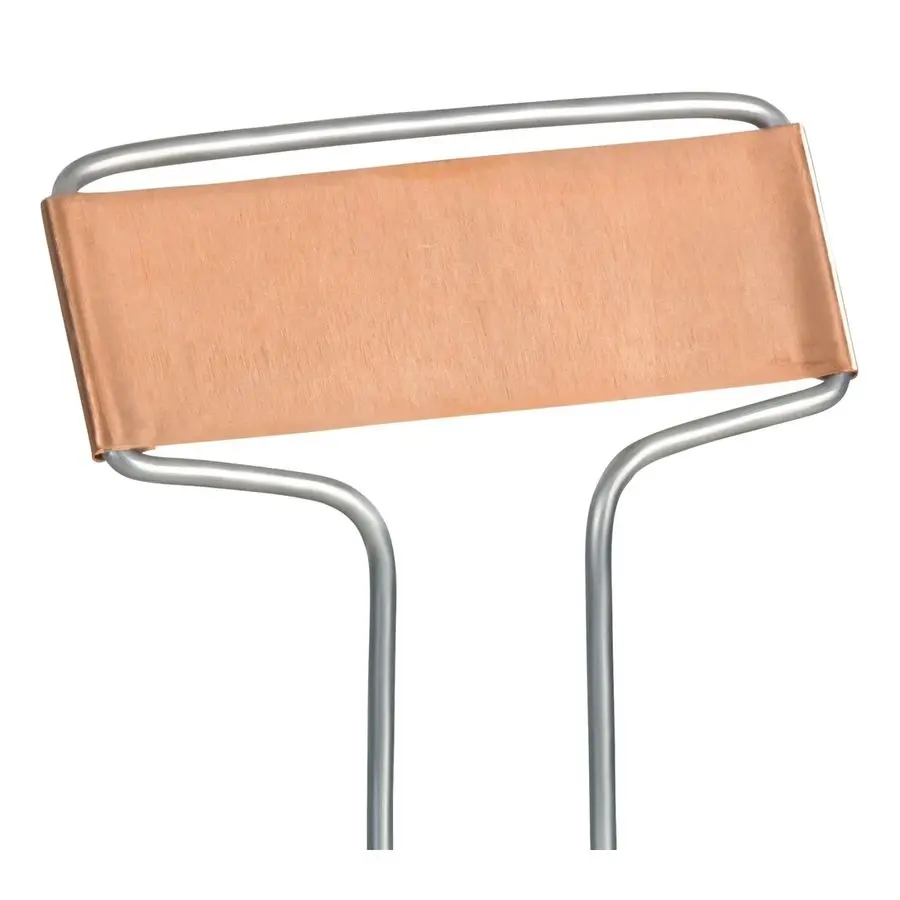 

Набор из 50 штук устойчивых к погодным условиям металлических этикеток для растений из меди, высота 10,5 см, область для надписи 2,5 x 7,8 см.