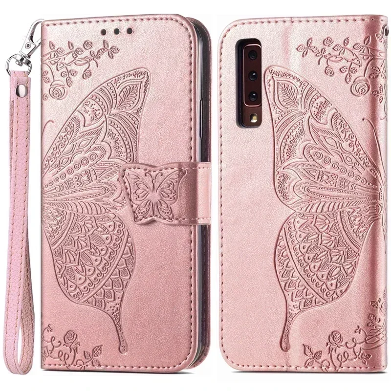 

For Samsung Galaxy A7 2018 Case Galaxy A 7 2018 Cover Luxury Leather Flip Case For Samsung Galaxy A7 2018 SM-A750F Phone Cases