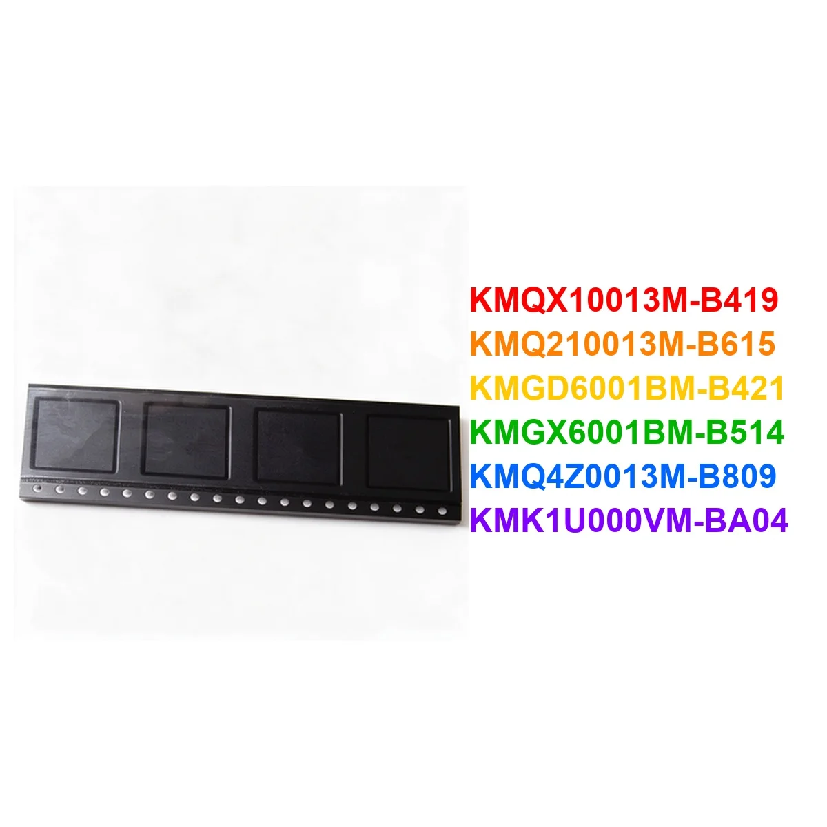  test KMQX10013M-B419 KMQ210013M-B615 KMGD6001BM-B421 KMGX6001BM-B514 KMQ4Z0013M-B809 KMK1U000VM-BA04 BGA Chipset