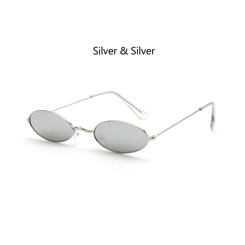 Lunettes De Soleil Ovales Rétro YAMEIZE – Petites Lunettes Vintage UV400 Pour Femmes Et Hommes, Style Classique Outdoor