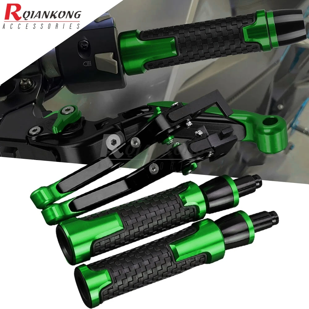 

For Kawasaki NINJA250 NINJA250ABS NINJA250SL Motorcycle Brake Clutch Levers Knob Handlebar Grips Ends Ninja 250/ABS/SL 2013-2021