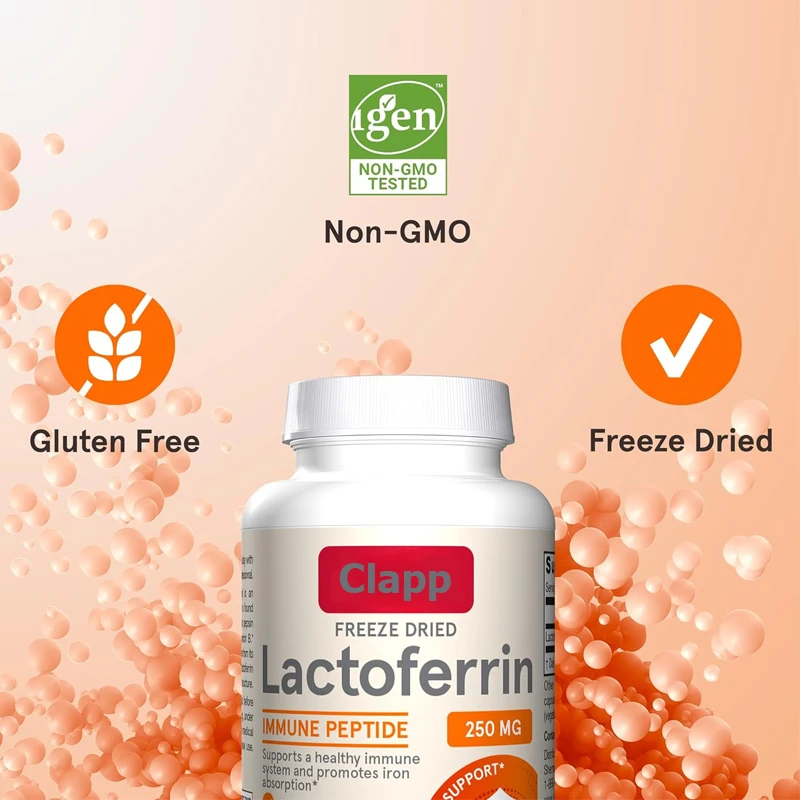 Lactoferrin, 250 milligrams, 60 capsules