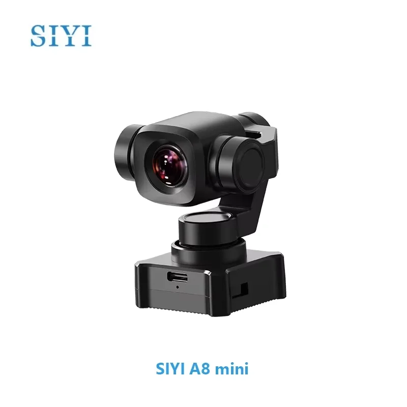 كاميرا SIYI A8 mini 4K Gimbal Camara 8MP Ultra HD 6X تكبير رقمي مع مستشعر سوني 1/1.7 بوصة 95 جرام خفيفة الوزن 55 × 55 × 70 ملم