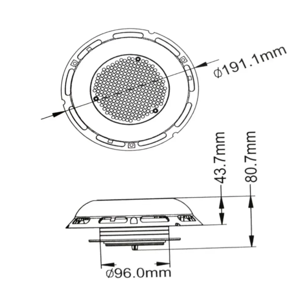 Marine Solar Powered Ventilator Air Vent Fan Exhaust Ventilation  Extractor For Boat RV Home Green