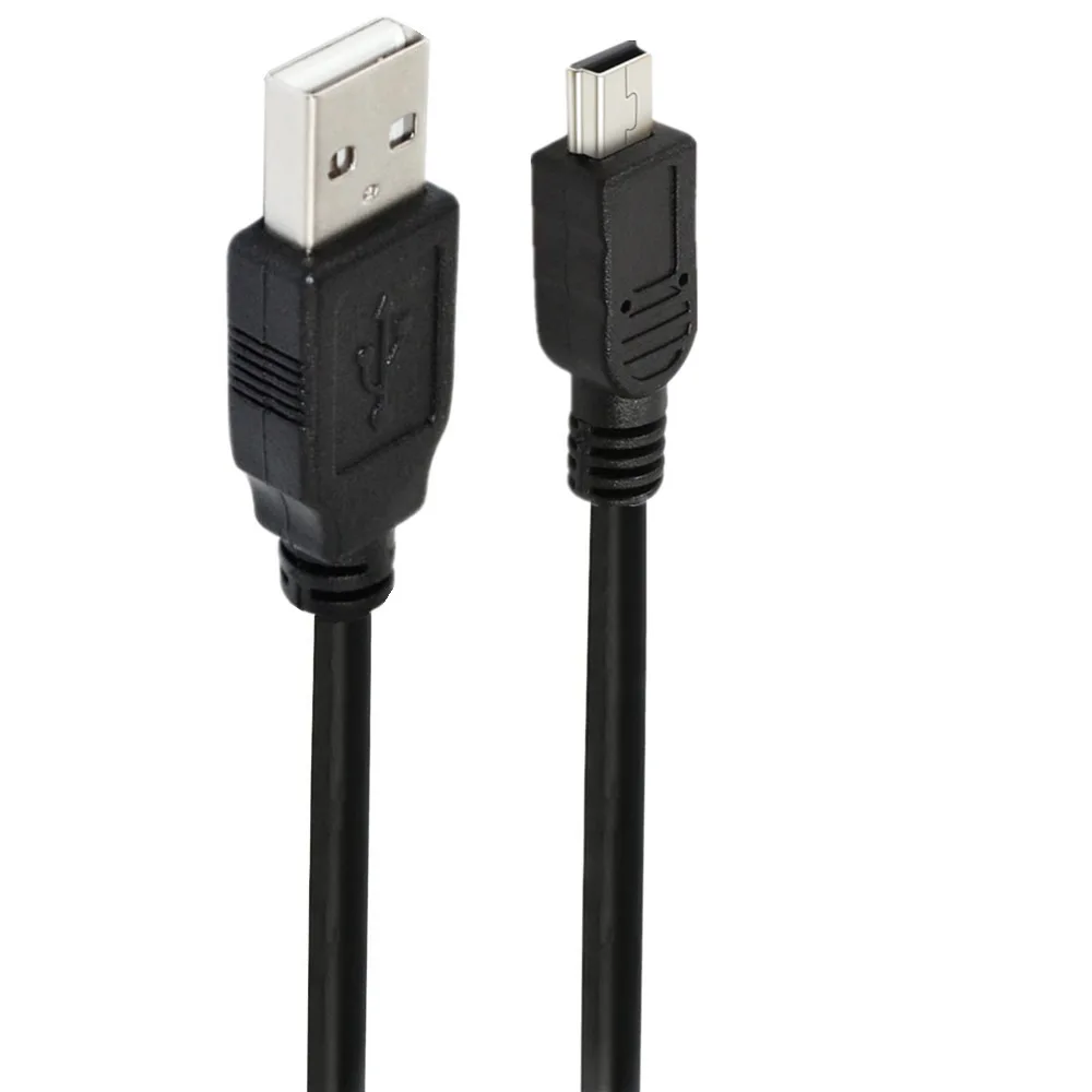 90 stopni Mini USB 5Pin do USB szybki ładowarki danych krótki kabel 1m 3 m 5m dla MP3 MP4 odtwarzacz samochodowy DVR GPS aparat cyfrowy HD Smart TV