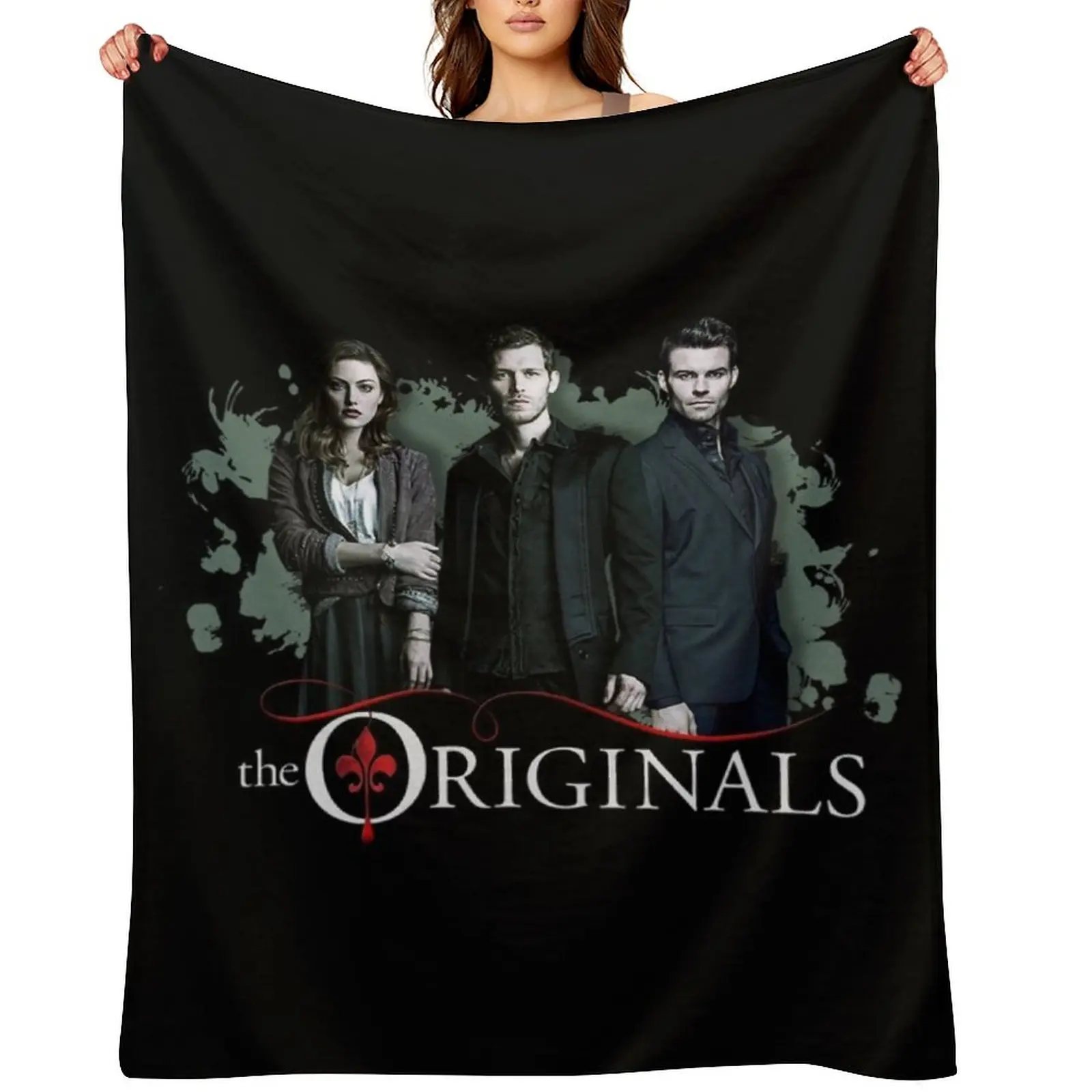 

The Originals - Klaus, Hayley and Elijah Throw Blanket Luxury Thicken Kid'S Quilt Polar Blankets