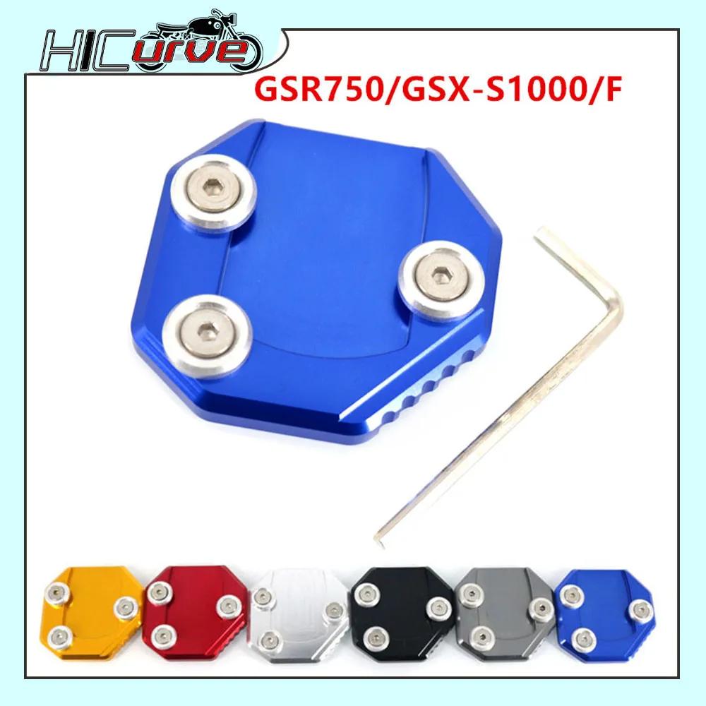 

Motorcycle CNC Side Stand Enlarge Extension Kickstand Fit For GSX-S750 GSX-S1000 GSR750 GSX-S1000F