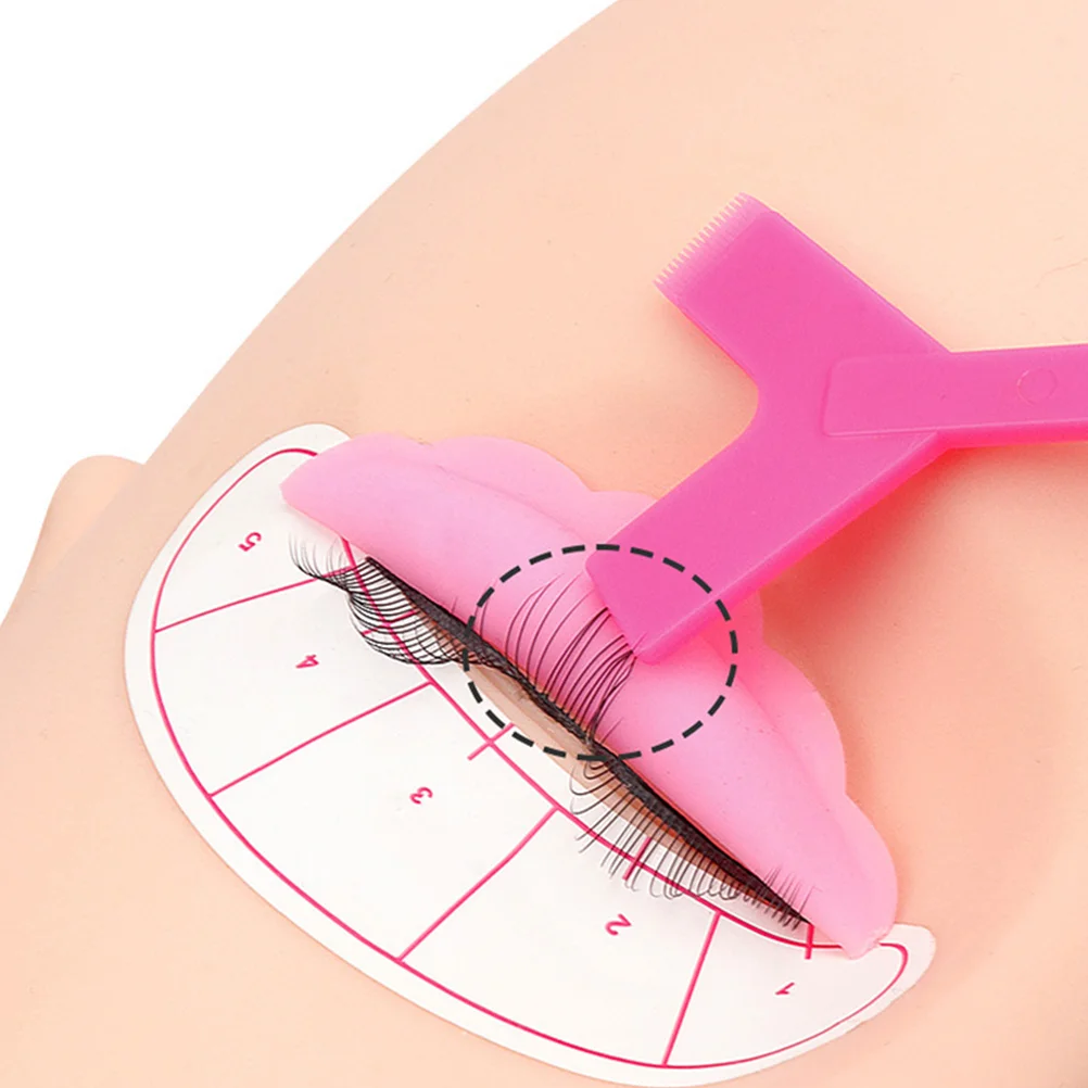 60 pçs ferramentas de levantamento de cílios enxertia varas elevador escova assistência rímel kit colorido hastes para uso em salão de beleza em casa plástico durável