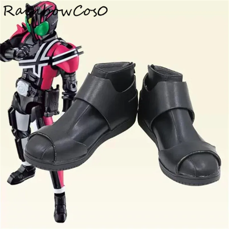 

DCD Masked Rider Обувь для косплея Сапоги Игра Аниме Вечеринка Хэллоуин Рождество РадугаCos0 W4073