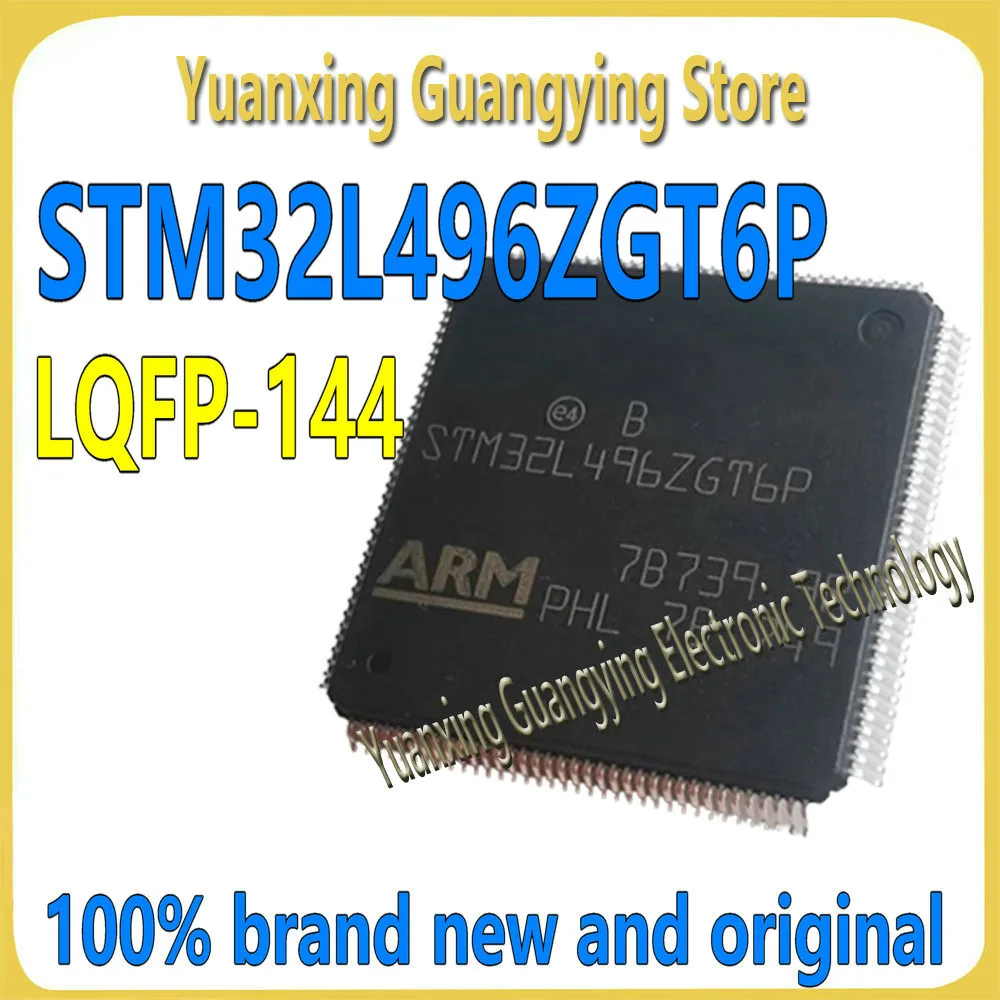 (1 piece) STM32L496ZGT6P ARM Cortex-M4 LQFP-144 32-bit microcontroller chipset 100% brand new
