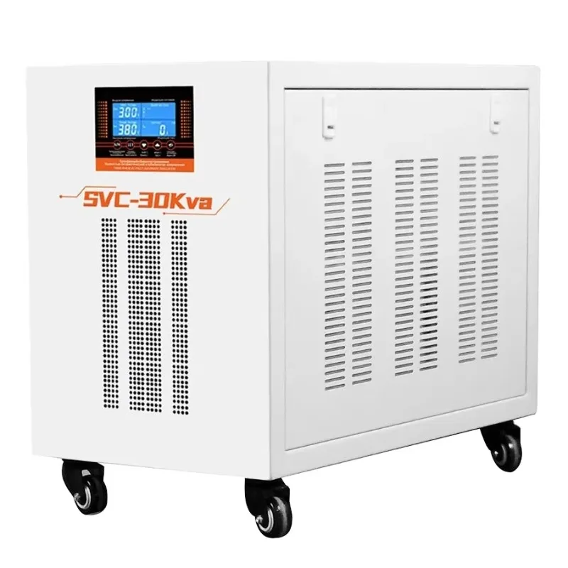 

High Quality SVC Series 30KVA Automatic Servo Voltage Stabilizer Regulator