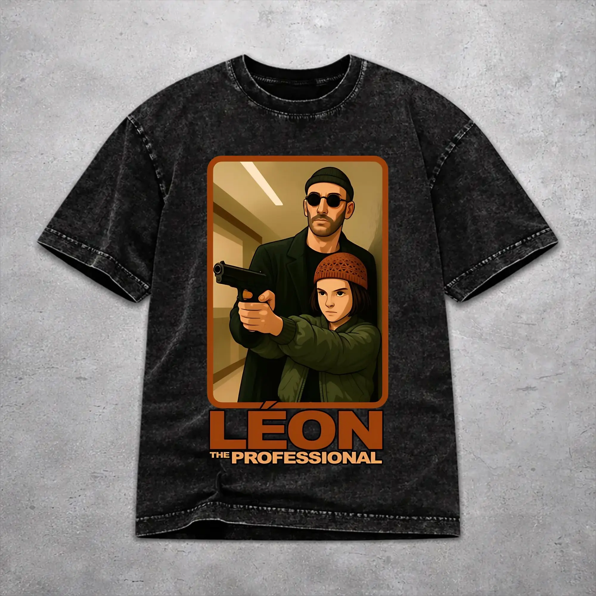 Men Women Wased T-shirts Leons Movie The Professional Printed Shirt Merch Harajuku  Tee Shirt