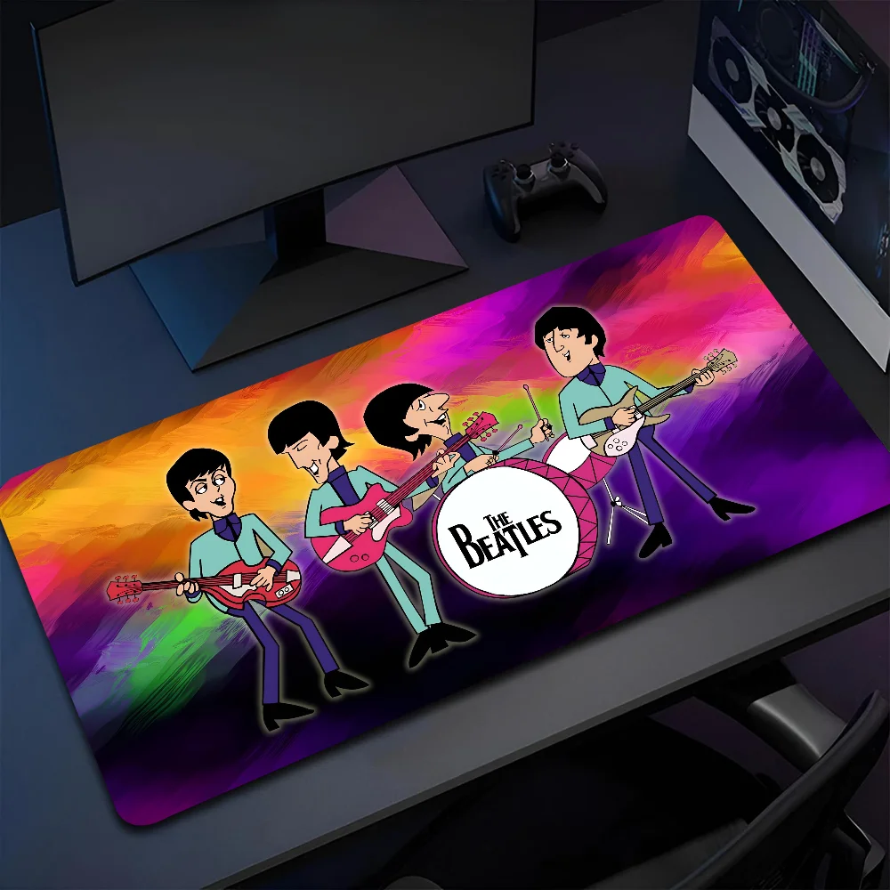 

1pc Hot Famous Band The Beatles Non-slip Mouse Pad Suitable For Office Computers Laptops E-sports Game Desk Mats XXL Keyboard