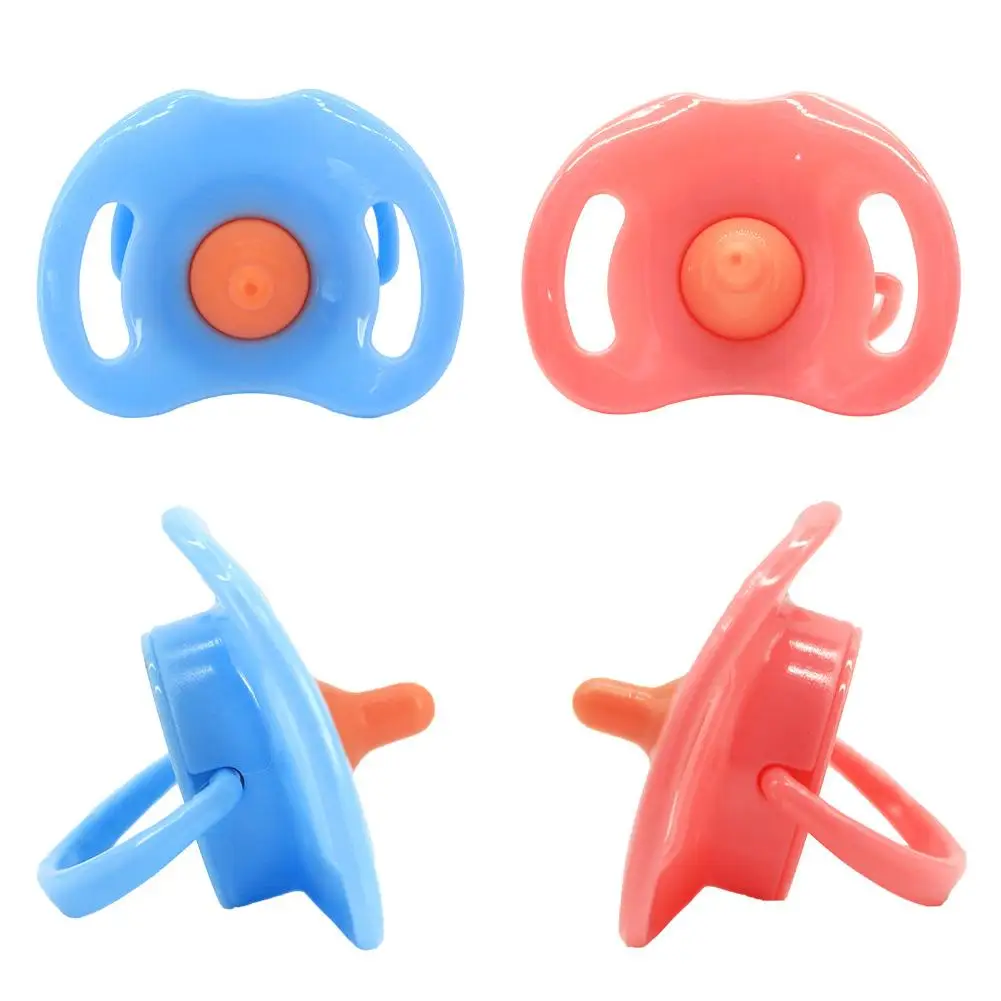 젖꼭지 턱받이 달린 마술 우유 주스 병, 18 인치 인형, 플라스틱 젖꼭지 병, 다시 태어난 장난감