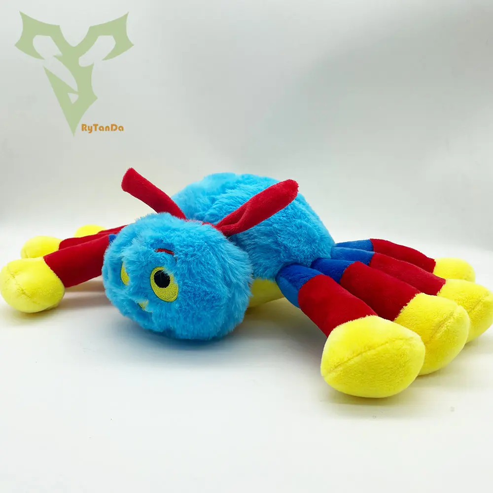 دمية حيوانات كرتونية محشوة ، ذئب وتيج ، عنكبوت قطيفة ، لعبة قطيفة ناعمة ، هدية عيد ميلاد جميلة للأطفال ، كاواي ، جديد ، 35 *