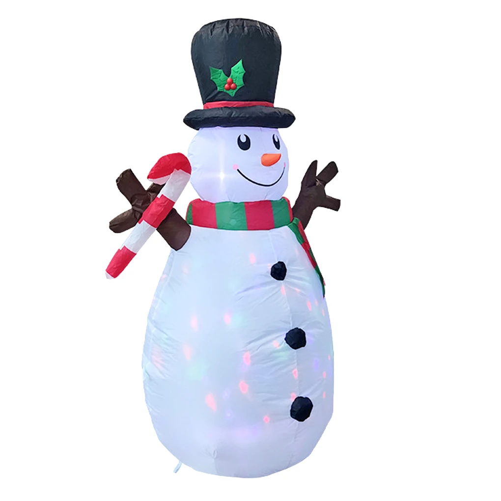 

Надувной снеговик для украшения двора на Рождество и Новый год