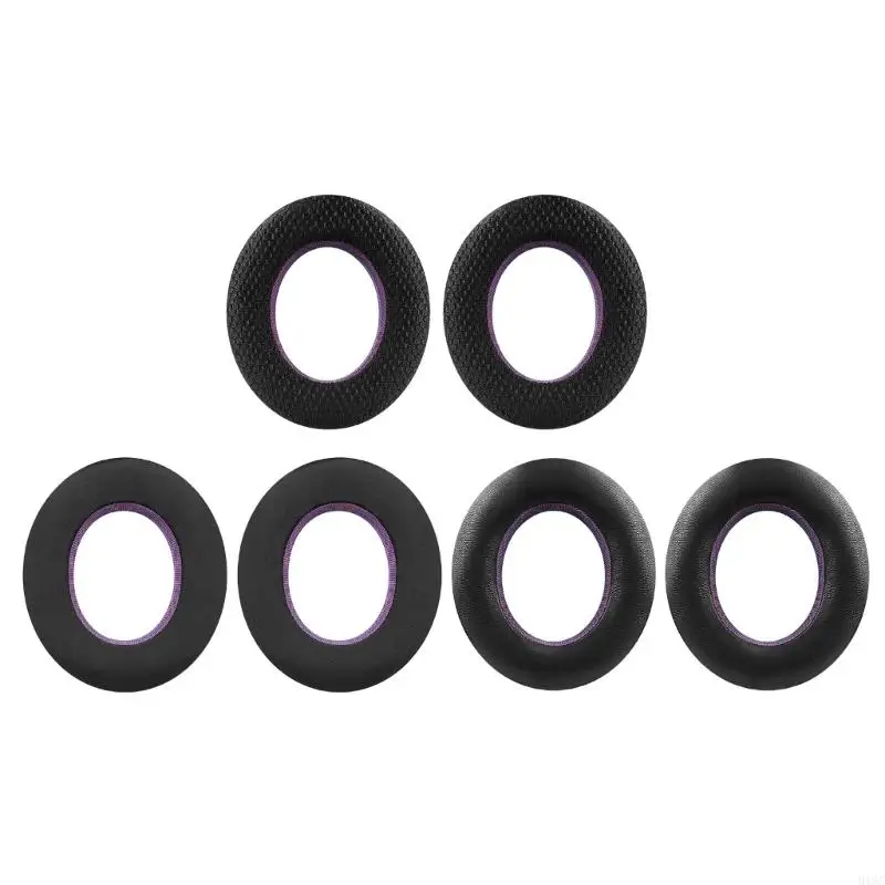 Radiatori ghiaccio in mesh auricolari in pelle agnello per cuffie focali spugne morbide auricolari auricolari auricolare