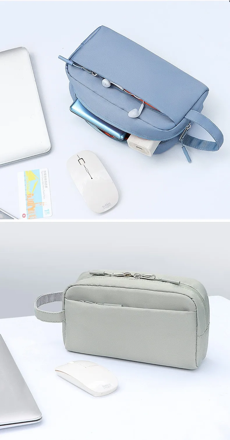 Digitale Gadget-Aufbewahrungstasche Leichter Kabel-Organizer für Powerbank und USB-Ladegerät – Detail 15