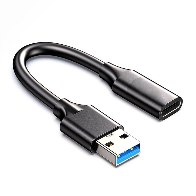 DXAB USB 3.2 ذكر إلى كبل محول الإناث C لنقل البيانات السريعة 10 جيجابت في الثانية