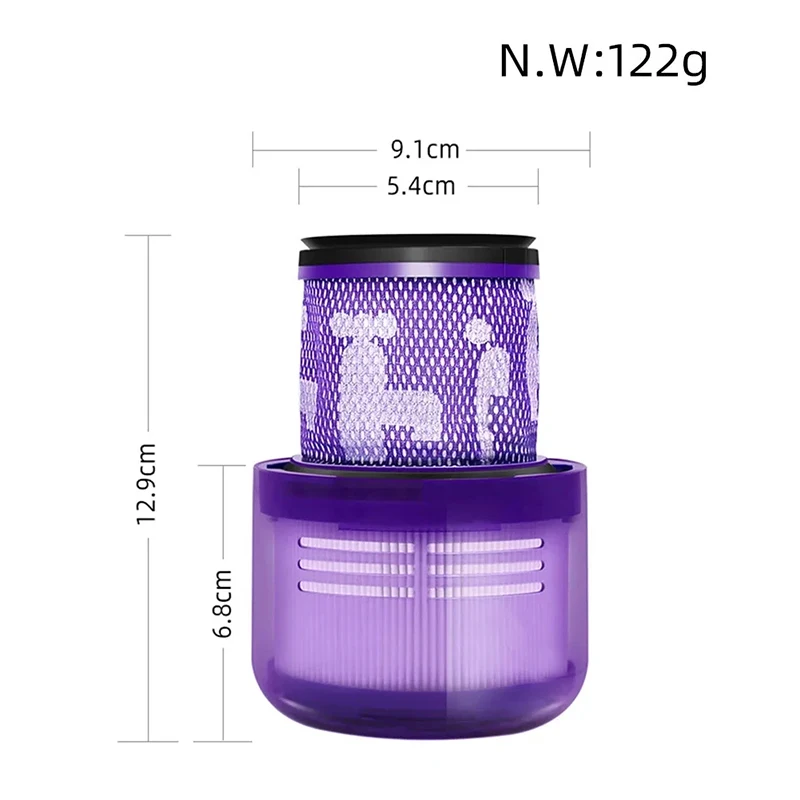 For Dyson V11 Hepa Filter Robot Vacuum Cleaner Accessories V11 Animal V15 SV14 washable Detect Vacuum Filters replaceable parts