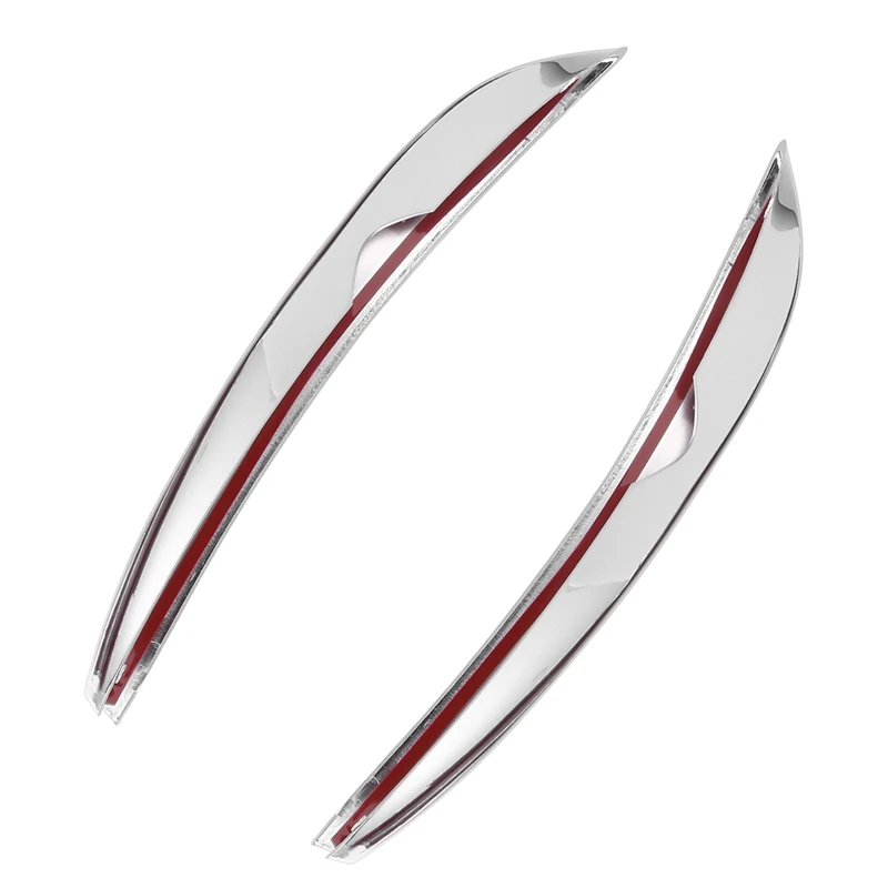 Grille Slats Sticker Strips for -Benz C Class CLA C118 CLA200 Chrome