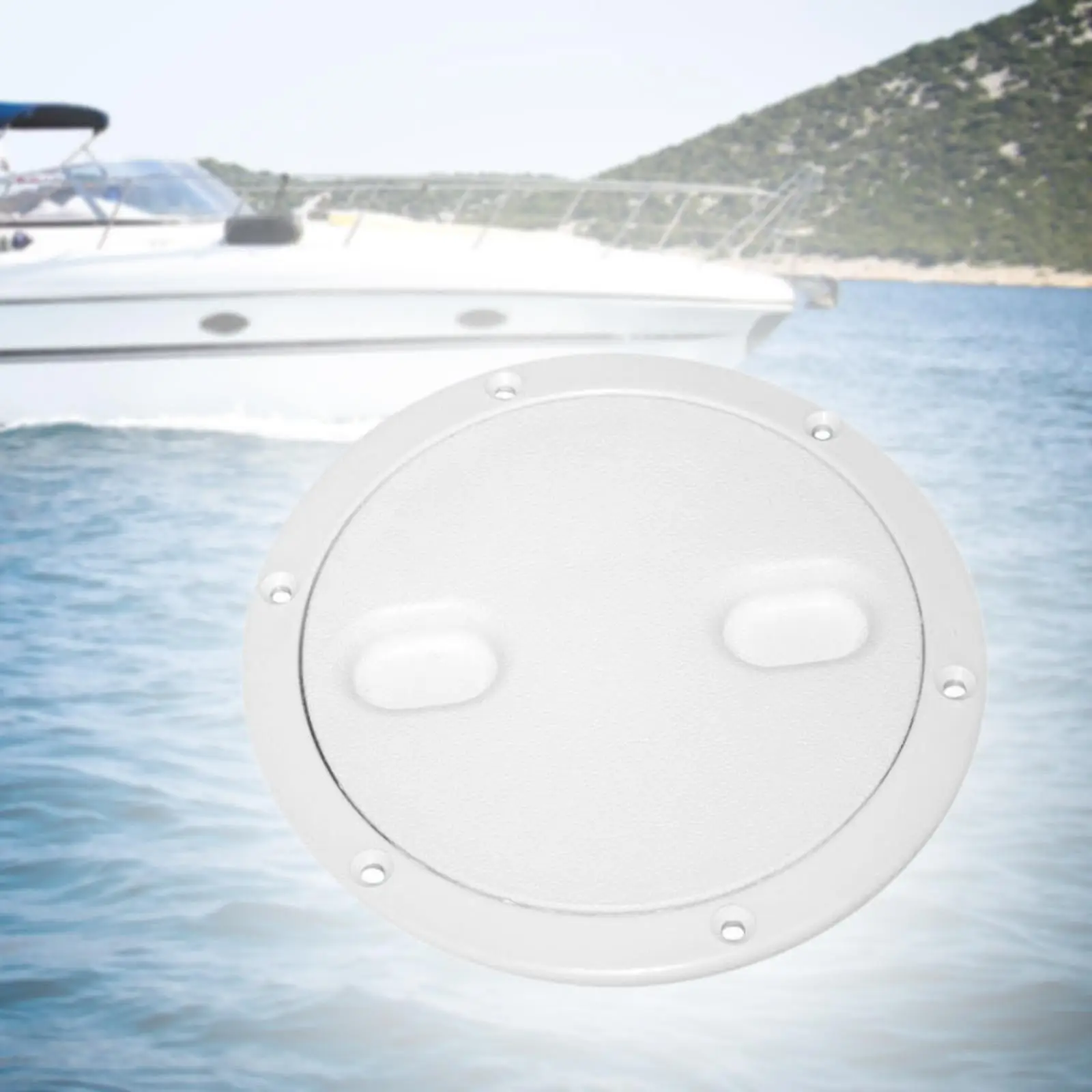 

Универсальный люк для лодки, нейлоновая круглая практичная палубная пластина для корабельной яхты