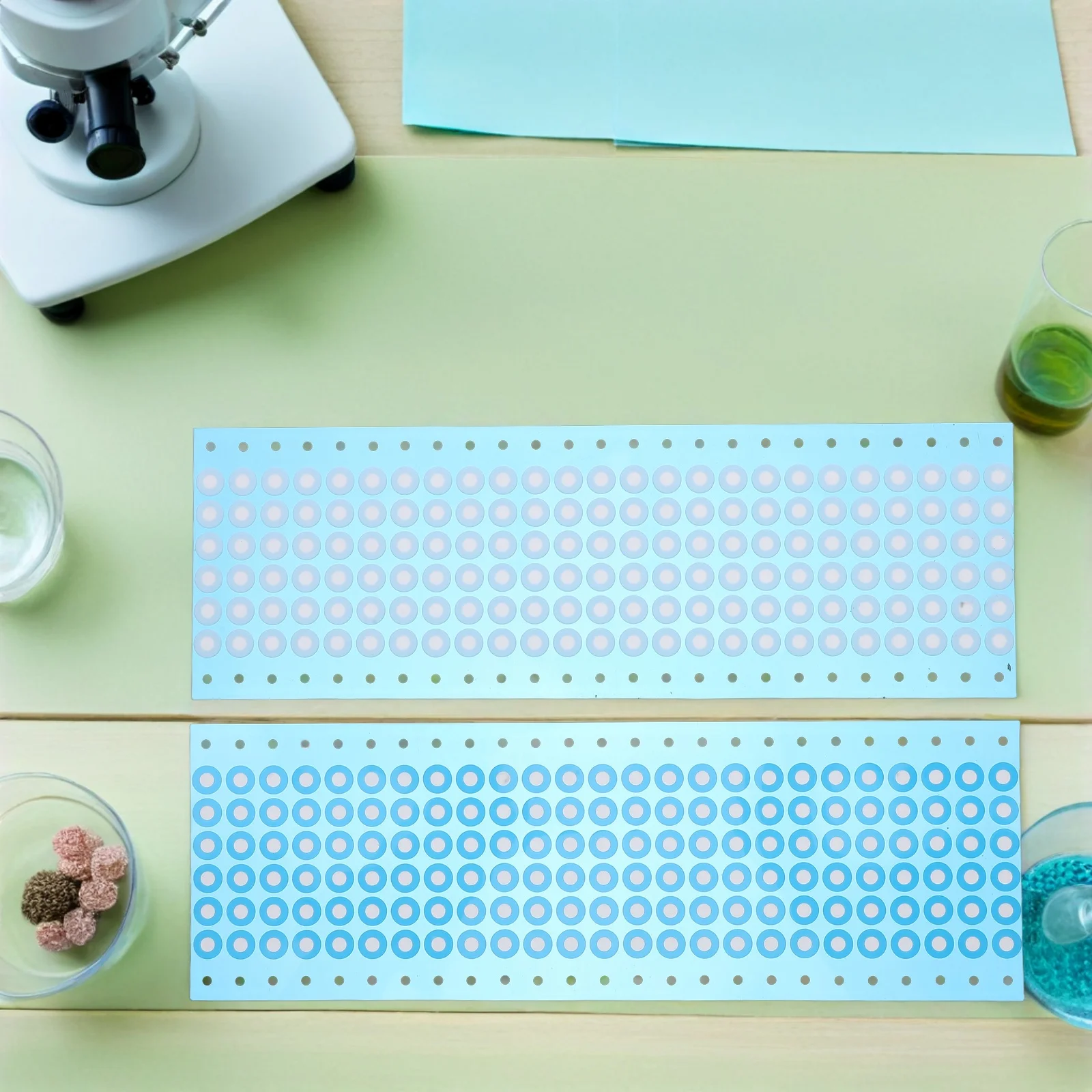 

2 Sheets Tissue Culture Filter Membrane Lab Membranes Cultivation Filters Paper Patch Anti-contamination