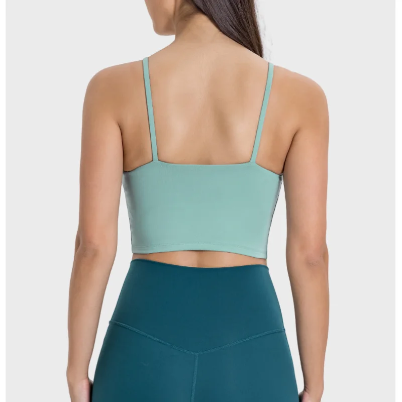 Solid Color Women Sports Bras Gathered Without Steel Ring Running Vest Fitness Front Zipper Sexy Shockproof Underwear