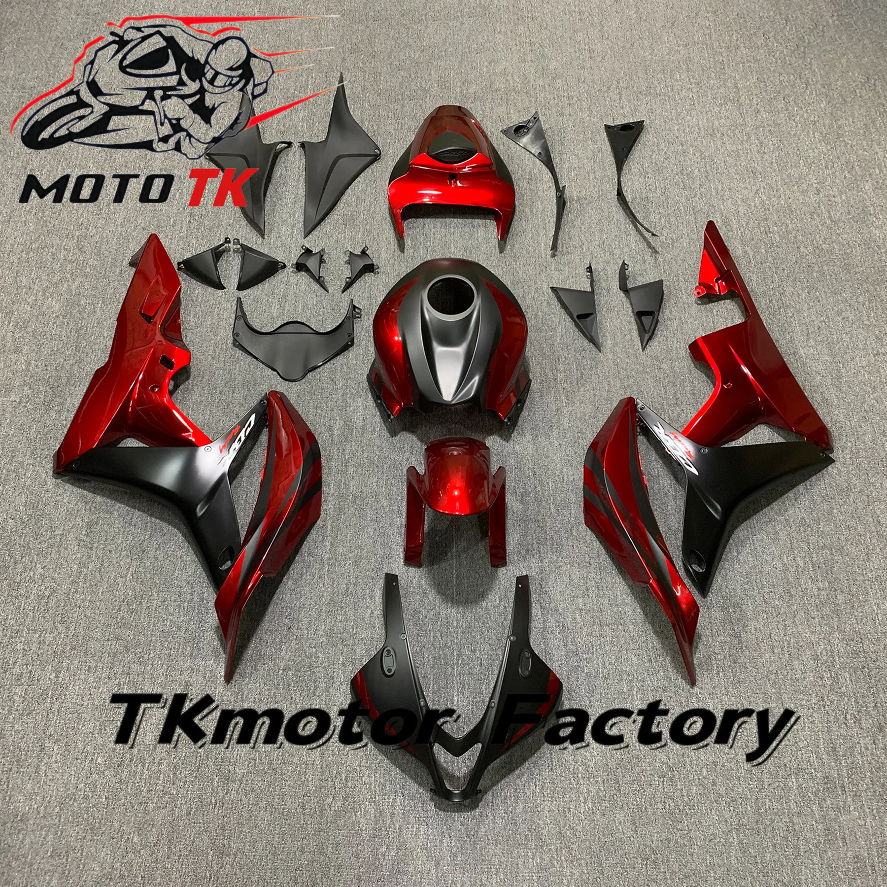 صالح لهوندا CBR600RR 2007-2008 هيكل السيارة الهدايا المجمعة الهدايا المجمعة الكاملة الهدايا المجمعة هيكل السيارة هدية عالية الجودة ABS حقن #3