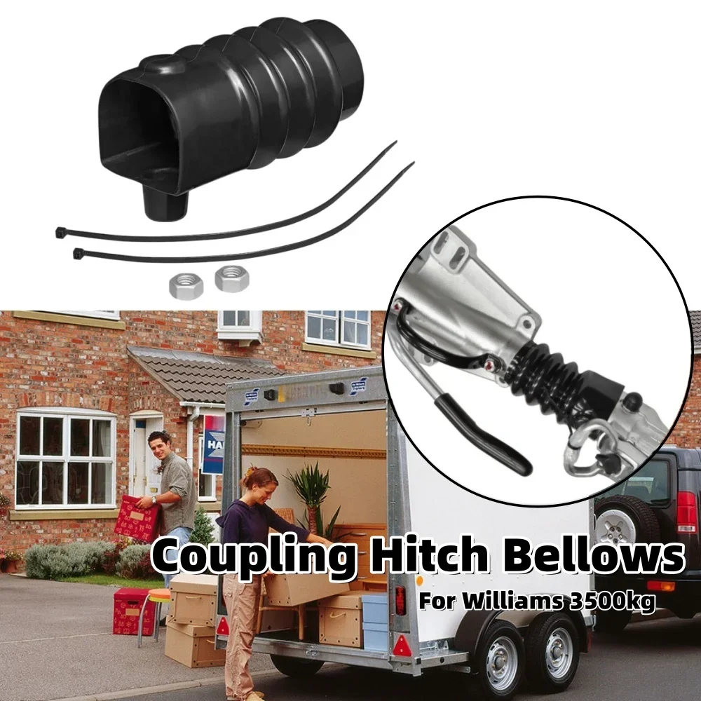 Rubber Coupling Hitch Bellows Boot P00873 For Knott Avonride KFG35 Ifor Williams 3500Kg Overrun Brake Trailer Towing Coupling