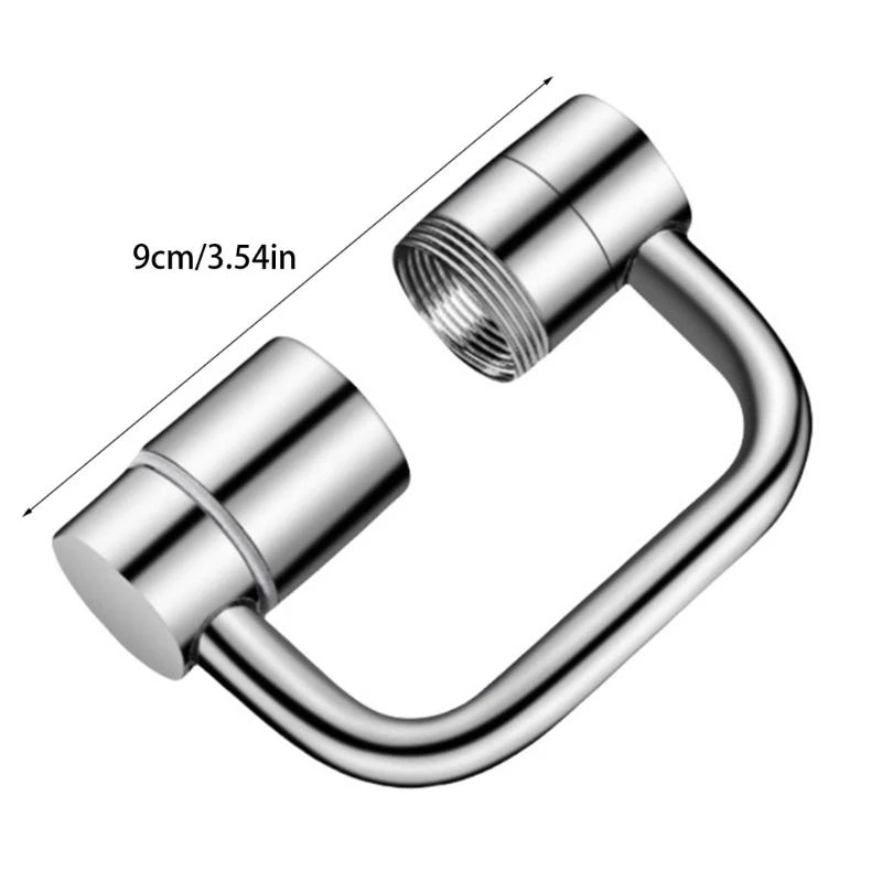 

Not Splashing Flexible Faucet Extenders 360 Rotate Multipurpose Tap Extension Arm Universal for Bathroom Kitchen Sink