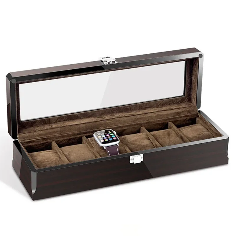 Wood Watch Box Organizer for Men Luxury Wooden Watch Boxes Storage Mechanical Wrist Watches Display Case Containers Casket