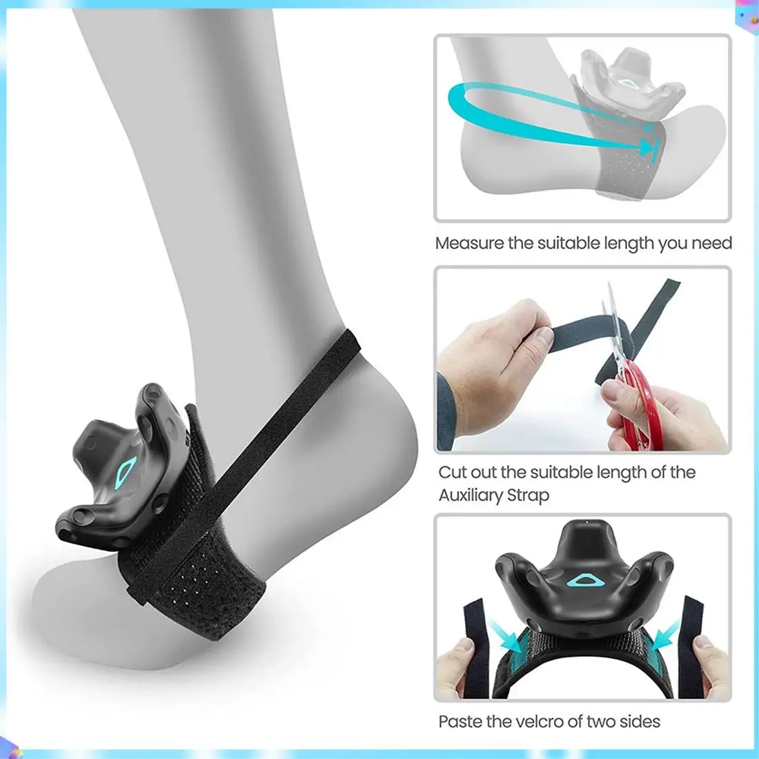 

N93R Vive Tracker Belt Vive Tracker Straps для HTC Vive System Tracker Pucks, структура и обновление полного тела