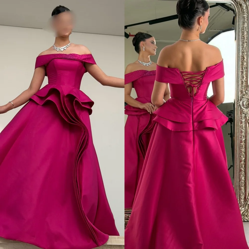 

Индивидуальные одинаковые ретро многоуровневые блестки с бисером и складками трапециевидной формы с открытыми плечами Длинные платья на заказ Платья для особых случаев Pastrol