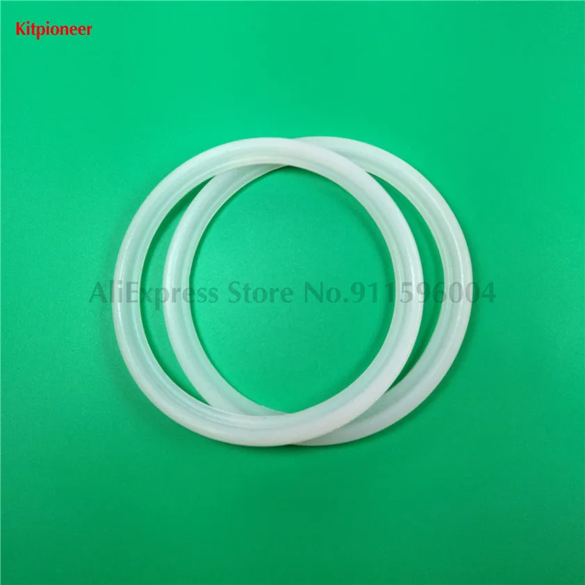 White Seal Rings For Soft Ice Cream Maker Spare Parts Of Ice Cream Machine Accessoriy Replacement 2Pcs