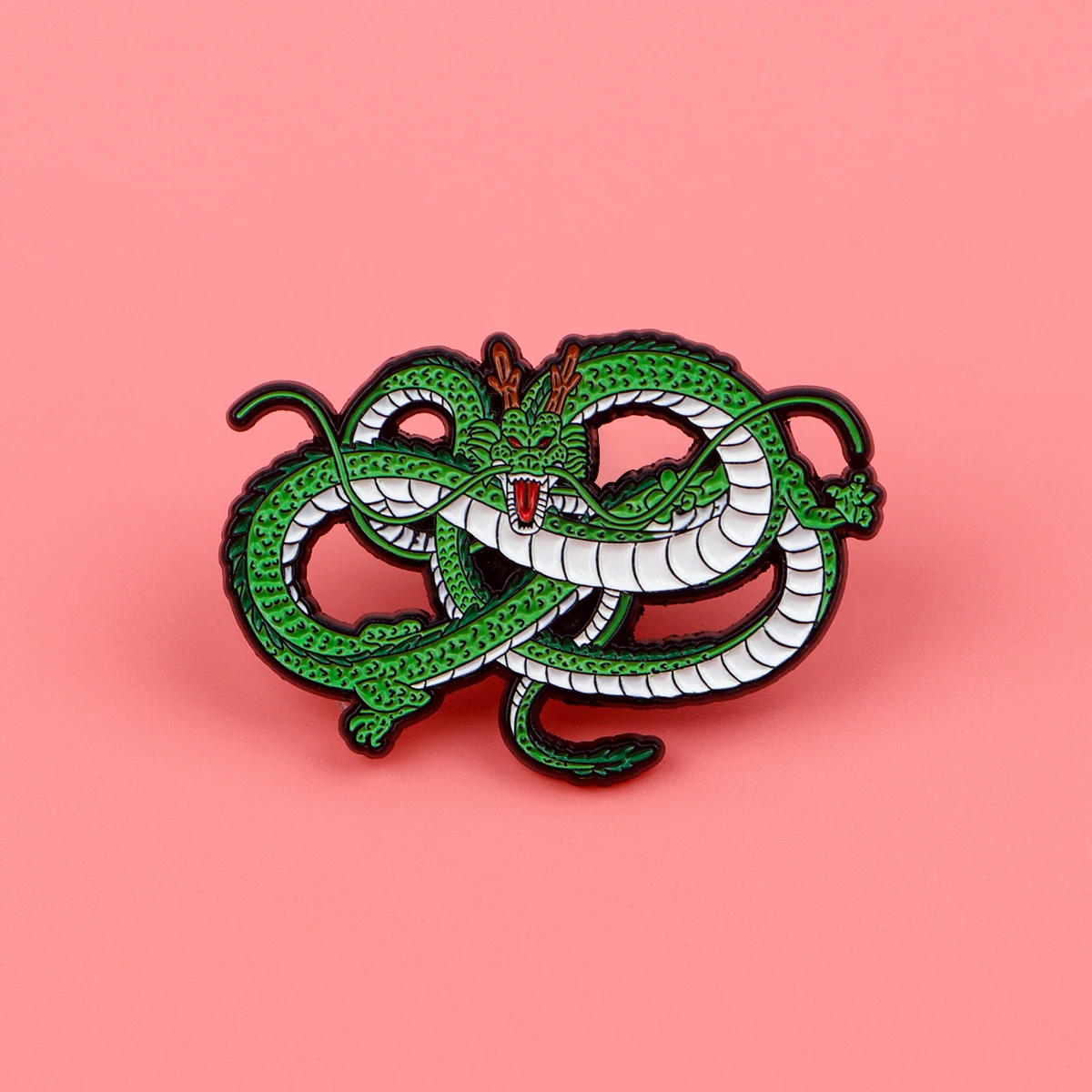 Shenlong Enamel Pin Manga Brooches for Women Men Lapel Pins Badges Clothes Accessories Anime Jewelry Collection Gifts