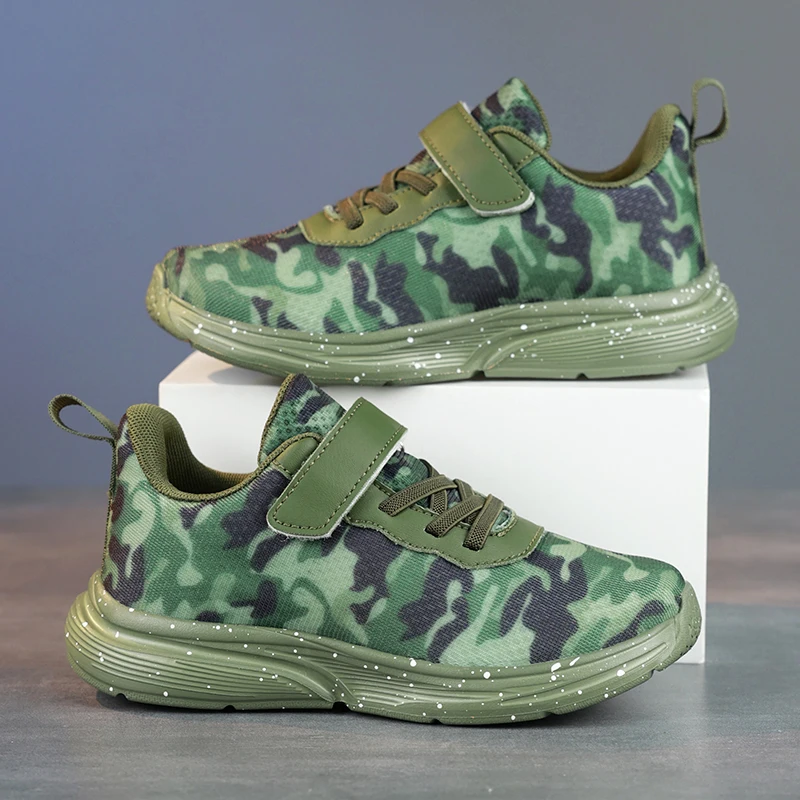

Kids Sneakers Boys Children Sports Shoes Casual Boy Sneakers Camouflage Kids Shoes For Children Girls Air Mesh Outdoor Trainers
