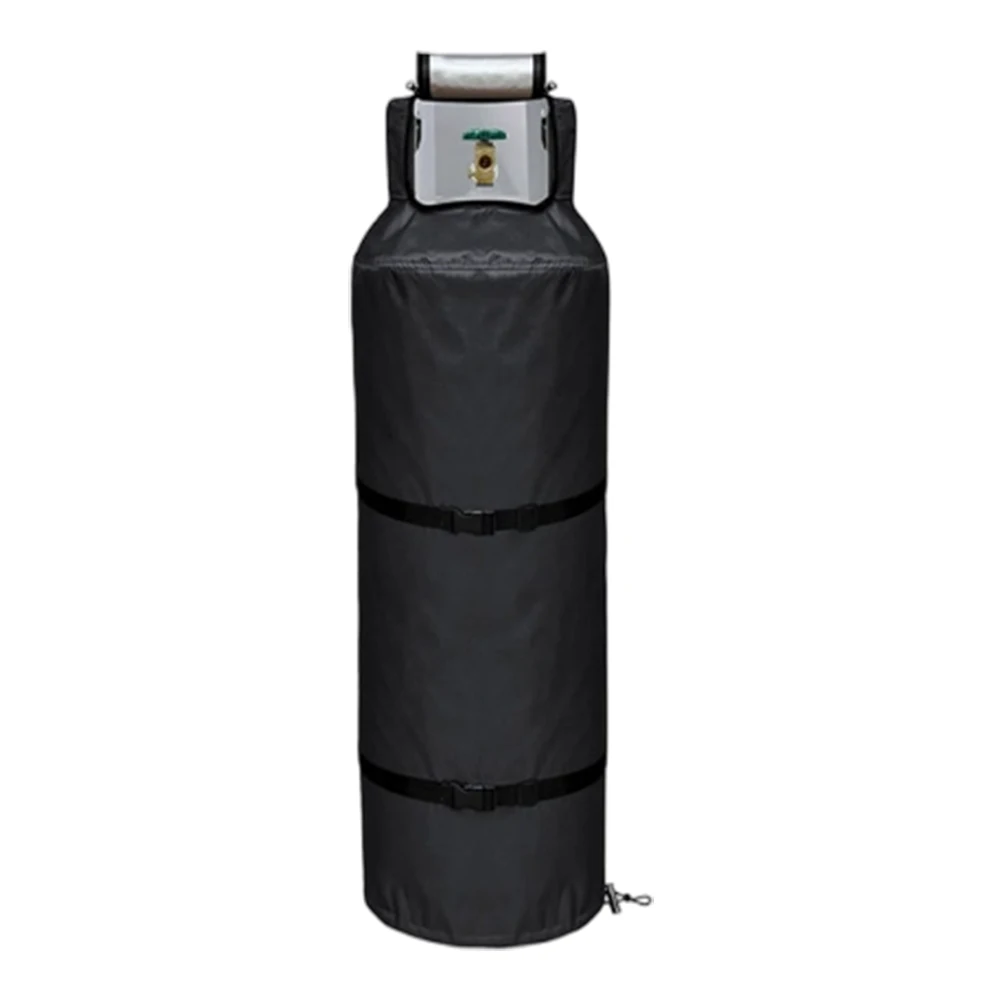 Propane tank cover waterproof with easy open top dust sun frost protection for propane canisters 15 7 by 48 inch size